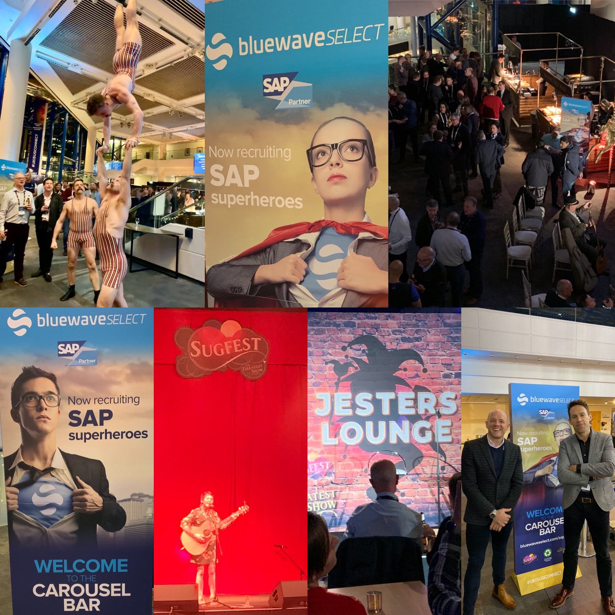 vin13_'s tweet photo. Greatest Show put on by the team by the UK &amp; Ireland SAP User Group. 

Fantastic evening and a pleasure to be involved. 

#ukisugconnect #saphana #sap  #bluewaveselect https://t.co/q8JG8ikEKb