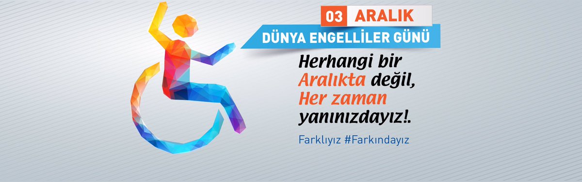 farklimodel's tweet photo. Her zaman yanınızdayız. #3AralikDunyaEngellilerGunu #farklımodelokulları https://t.co/6GbqnCiipa