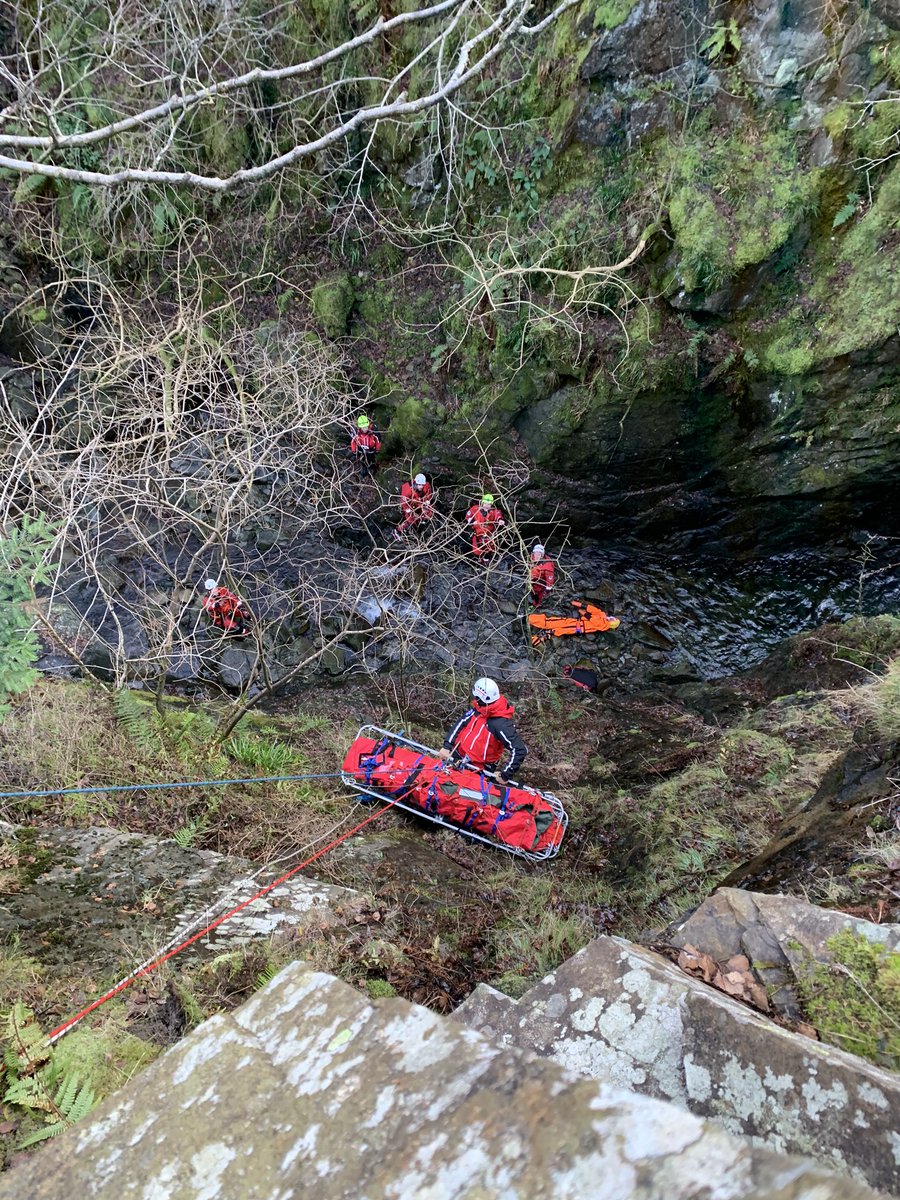 rescueNE's tweet photo. Great day working with Patterdale Mountain Rescue Team, full day of rope, water and clinical training.. thanks for the opportunity https://t.co/MoKpdHWd59
