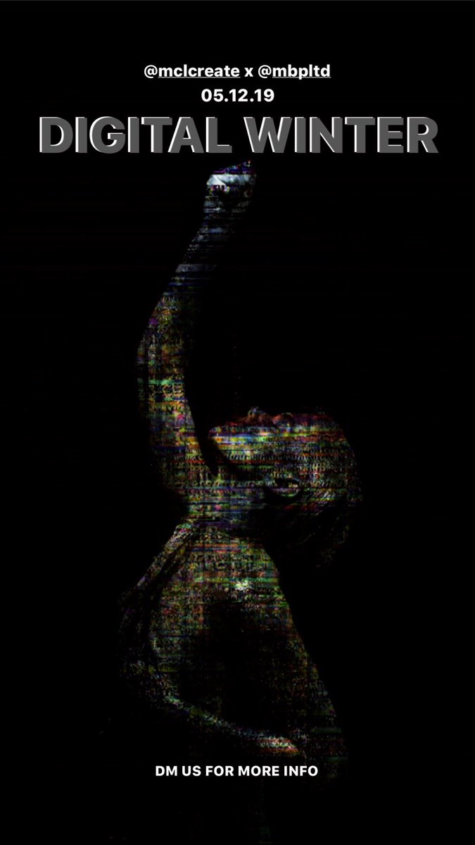 MBPfilms's tweet photo. #DigitalWinter is coming.
05.12.19.
#edinburgh #whatsonedinburgh #scotland #mbp #mclcreate @mclcreate https://t.co/K1ybIYMJ2J