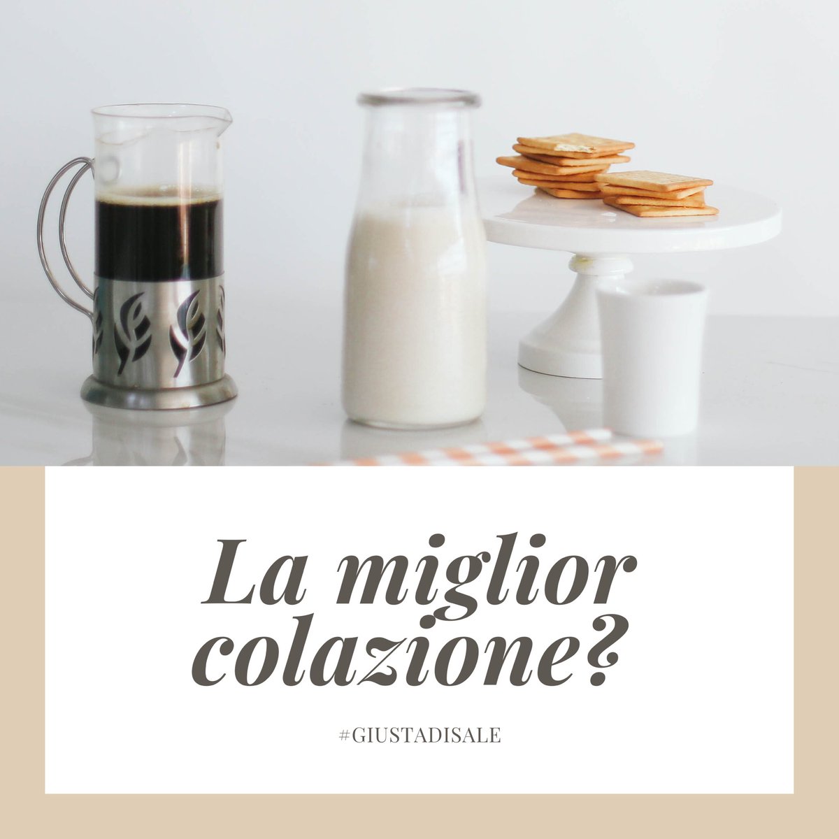 giustadisale's tweet photo. Quale è il vostro primo pasto?
#colazione #GIUSTADISALE #gratitudine https://t.co/36YrFzaTl9