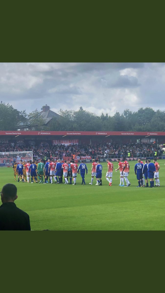 Follofc_uk's tweet photo. Partly out of recognition into what we are doing to help each other & partly out of spreading awareness we’ve been invited by football clubs to be their guests. Here was at @SalfordCityFC @GNev2 where we were mascots representing our children x #follofc #birthdaycountdown https://t.co/cd3Juy2TyE