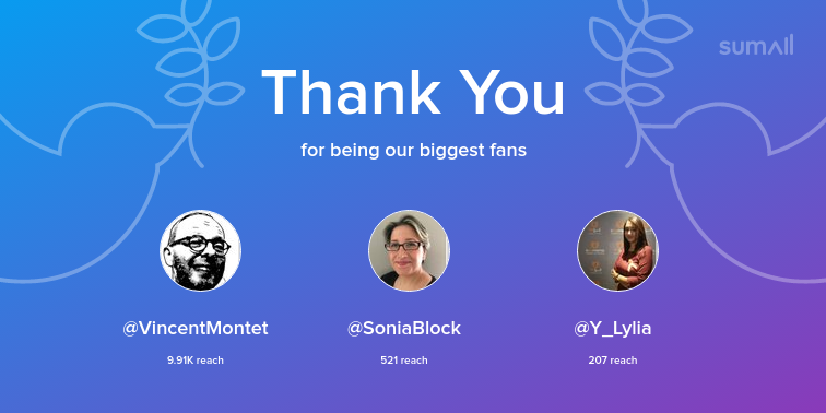 NaziedMK's tweet photo. Our biggest fans this week: VincentMontet, SoniaBlock, Y_Lylia. Thank you! via https://t.co/8tRO3Y7EMf https://t.co/WTzjIn5NWR