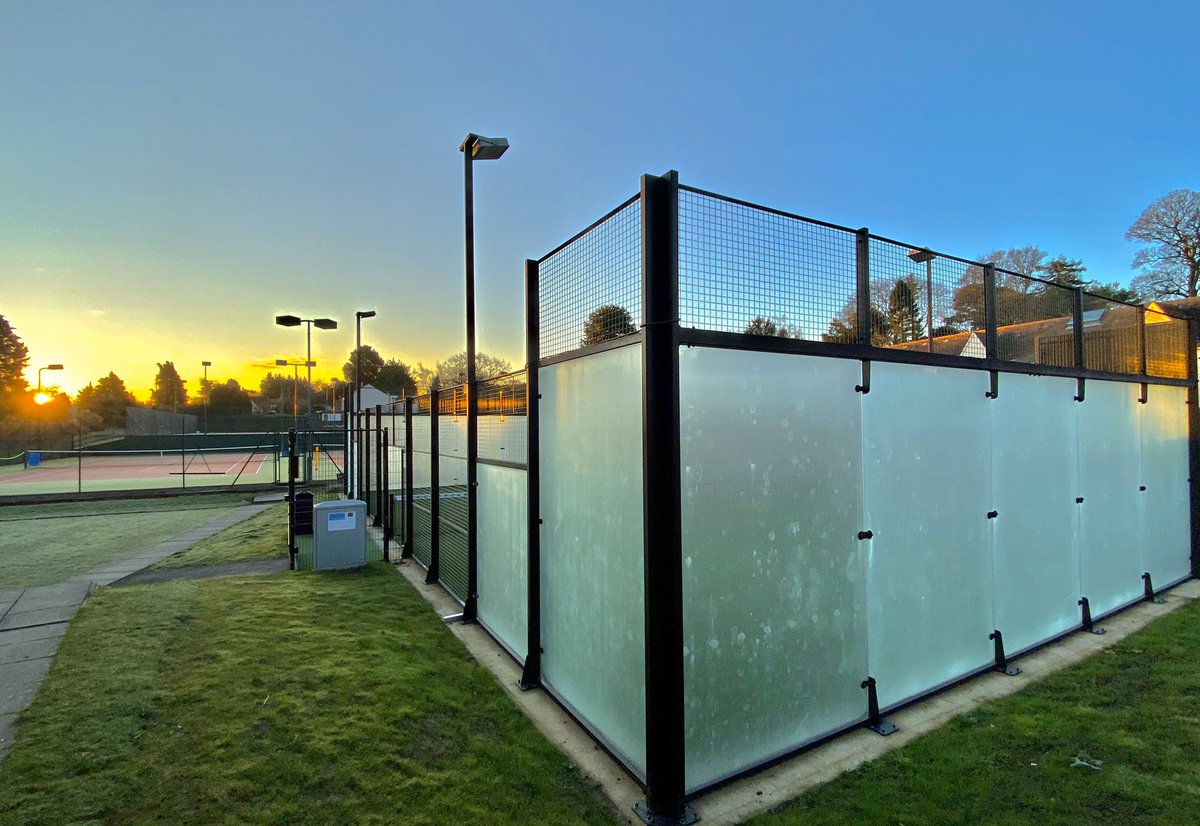 Our pádel court <a href="/barntonparkltc/">Barnton Park LTC</a> looking lovely on a frosty morning. Read all about our work for the club in our latest case study doesport.co.uk/case-studies/b…. <a href="/SAPCA/">SAPCA</a> <a href="/tennisscotland/">Tennis Scotland</a> <a href="/JudyMurray/">judy murray</a>