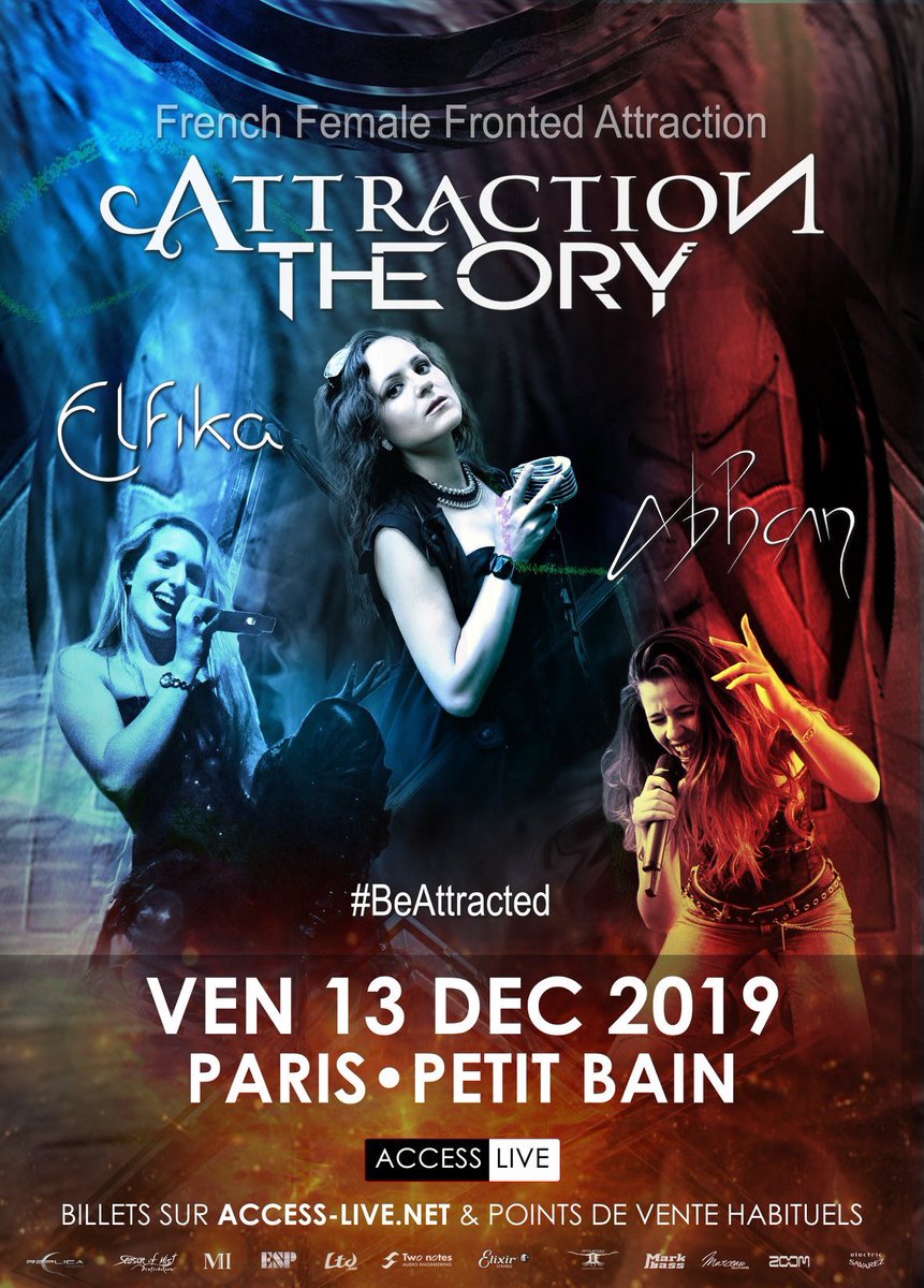AttractionTheo's tweet photo. 13/12/2019 @PetitBain #Paris #FrenchFemaleFrontedAttraction @REPLICAPROMO @SeasonofMist @femmemetalwebz @FemMetalSingers @FemaleMetalNews @ByZegut @garnier_olivier @RockHardFR @MetallianMag @hardforce @HarragMelodica @icarusrebel @RTV957 https://t.co/ZvnrTIdkF4