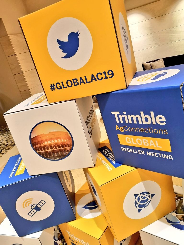 Vantageoeste's tweet photo. 🆒 This week we are attending the #Trimble Ag Connections meeting in Rome. This is a great opportunity to share experiences and learn about the #innovations that will come from Trimble this season🛰️.
#globalac19 #GFX350 #Precisionagriculture #GFX350 #Agtech #Rome https://t.co/Zx8KeBq29z
