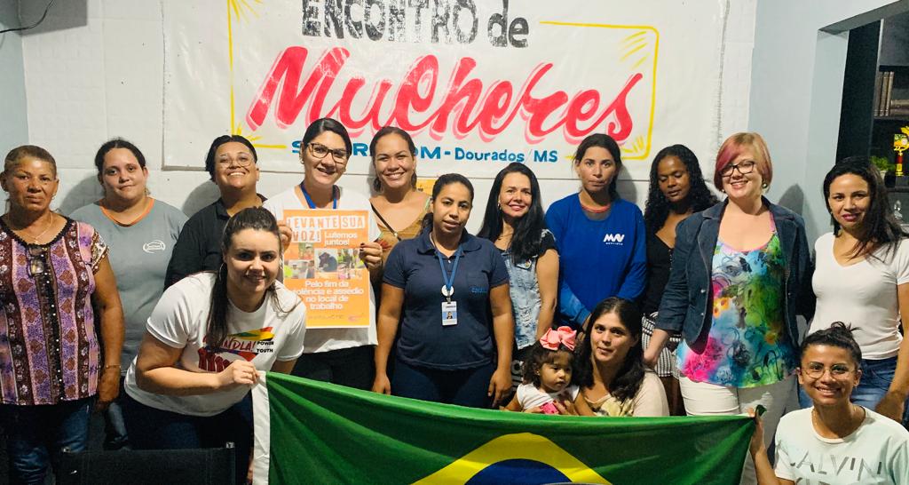 SINTRACOM Dourados of Brazil joins the <a href="/BWIglobal/">BWI Global Union</a>   campaign for the ratification of ILO Convention 190 #SpeakOut #StandTogether #ratifyC190