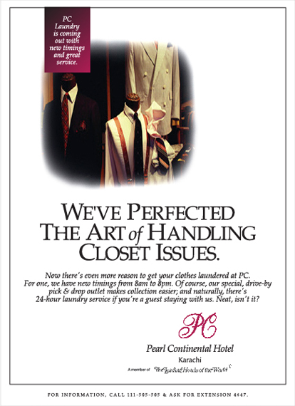 DHamidi's tweet photo. PEARL CONTINENTAL F&amp;B

When hotels reigned as the destination for dining &amp; entertainment, PC Karachi, used newspapers to induce trial of their promotions through wit, style &amp;sophistication.

For more work visit https://t.co/qX6XIcYlN3

#TheDHamidiPartnership #DHamidiArchives https://t.co/X7tmttCdpR