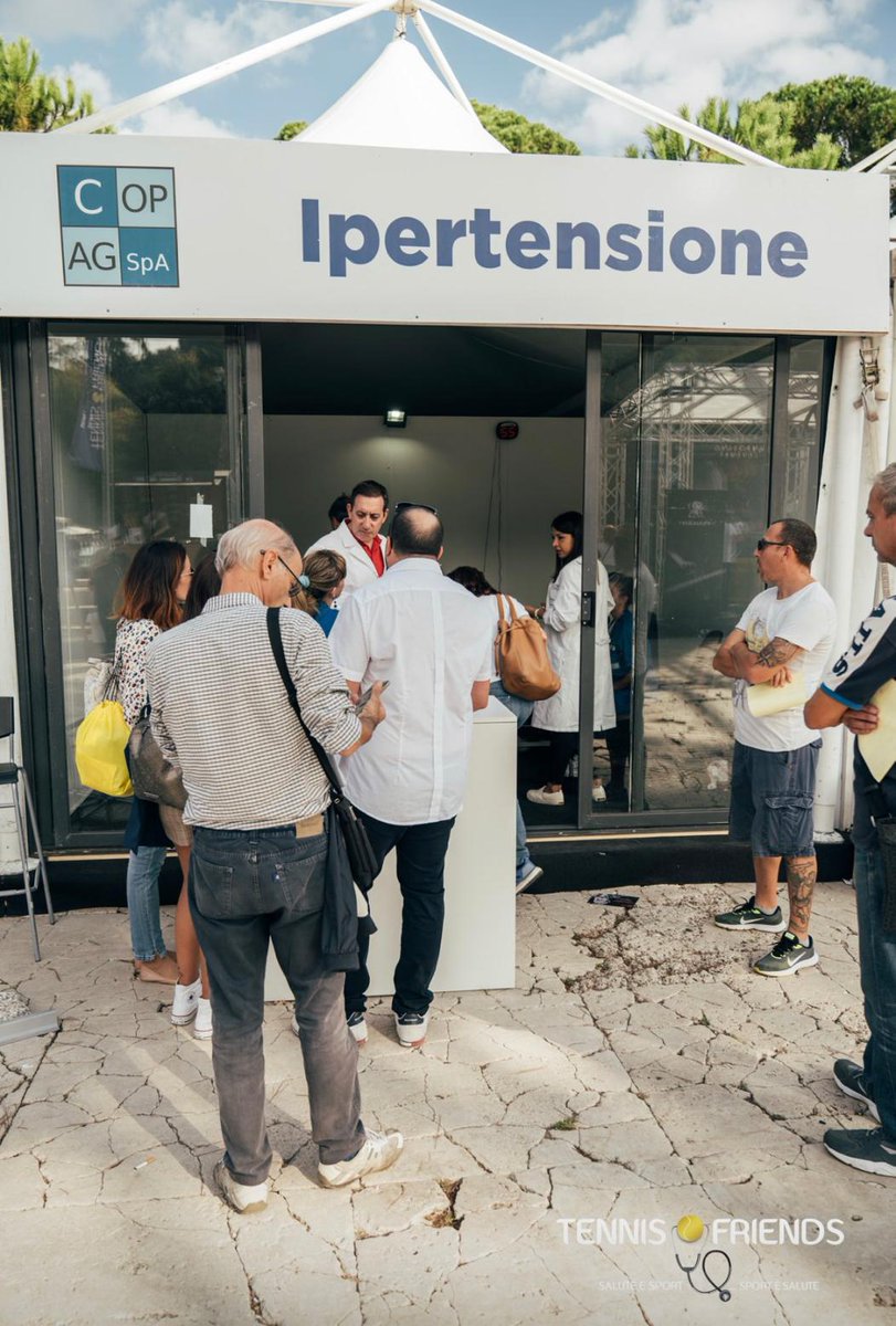 copagspa's tweet photo. Anche quest’anno, il Dr. Marco Miraglia Presidente di COPAG SpA  ha voluto che la società fosse tra i main #sponsor di #TennisandFriends,  #salute, spettacolo e #solidarietà nel segno della #prevenzione. Grazie al sostegno di COPAG SpA effettuati oltre 20.000 #check-up gratuiti https://t.co/JHkxutY0qY