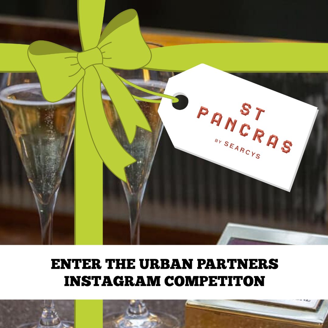 UrbanPartnersUK's tweet photo. Today we’re giving away two glasses of champagne @SearcyStPancras over on Instagram. Make sure to check it out for your chance to win! https://t.co/sjauHs0GCK #UPAdvent2019 https://t.co/BWmPpdcPyI