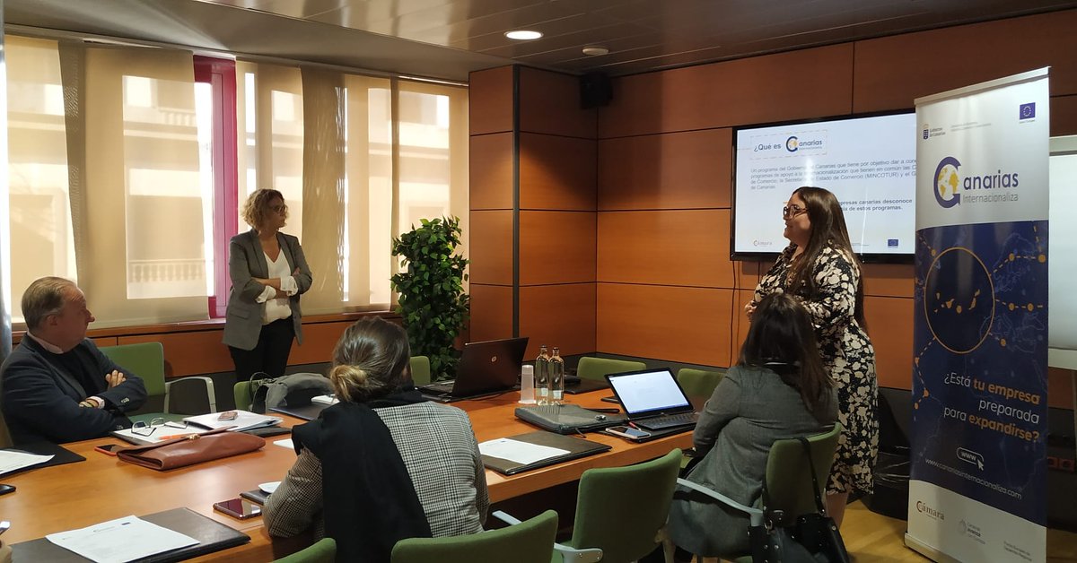 Desde @camaragcanaria continuamos difundiendo el programa <a href="/Canariasint/">Canarias Internacionaliza</a> . El pasado 20 de noviembre, en el marco de programa @een_canarias participamos en la jornada informativa sobre “Licitaciones Multilaterales”.
 👉 canariasinternacionaliza.com