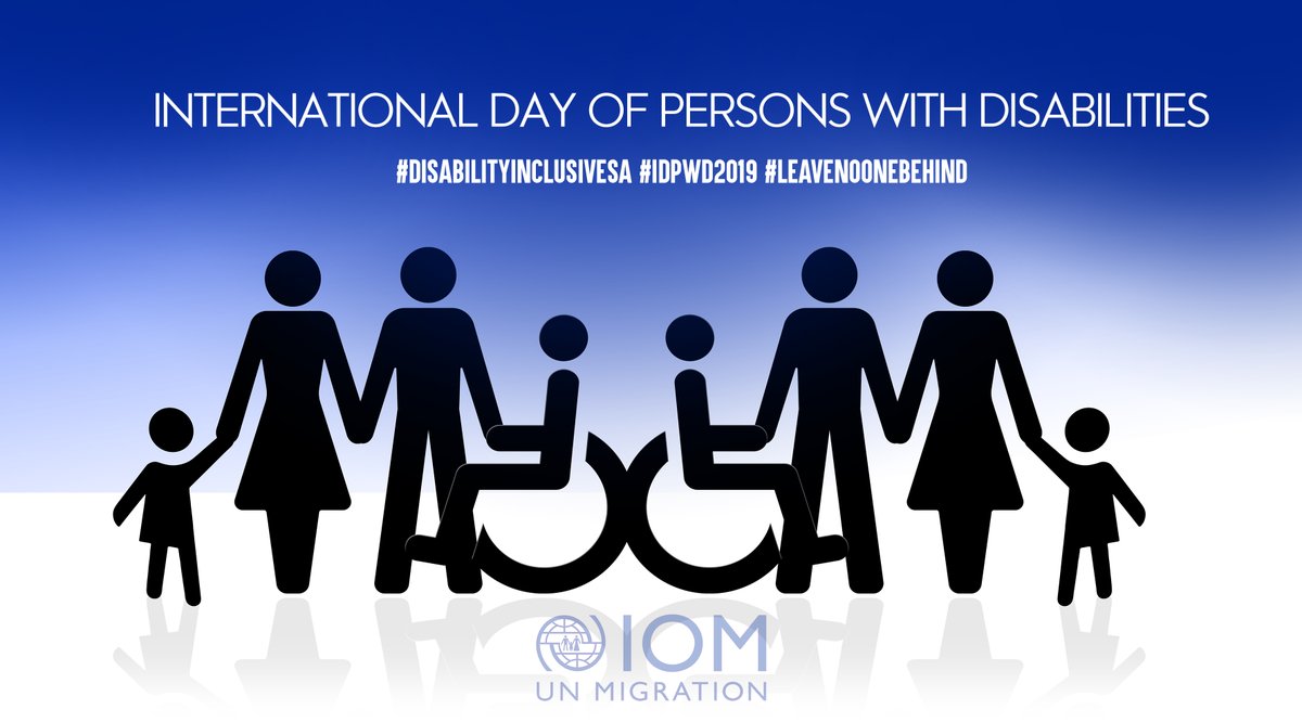 IOM South Africa (@iomsouthafrica) on Twitter photo RSA government’s commitment to building a nation inclusive of Disability Rights is in the heart of the <a href="/UN/">United Nations</a> principle of “Leaving No 1 Behind”. It is our priority to reach those that are often excluded, including migrants & refugees with disabilities. #IDPD #DisabilityInclusiveSA RSA government’s commitment to building a nation inclusive of Disability Rights is in the heart of the <a href="/UN/">United Nations</a> principle of “Leaving No 1 Behind”. It is our priority to reach those that are often excluded, including migrants & refugees with disabilities. #IDPD #DisabilityInclusiveSA