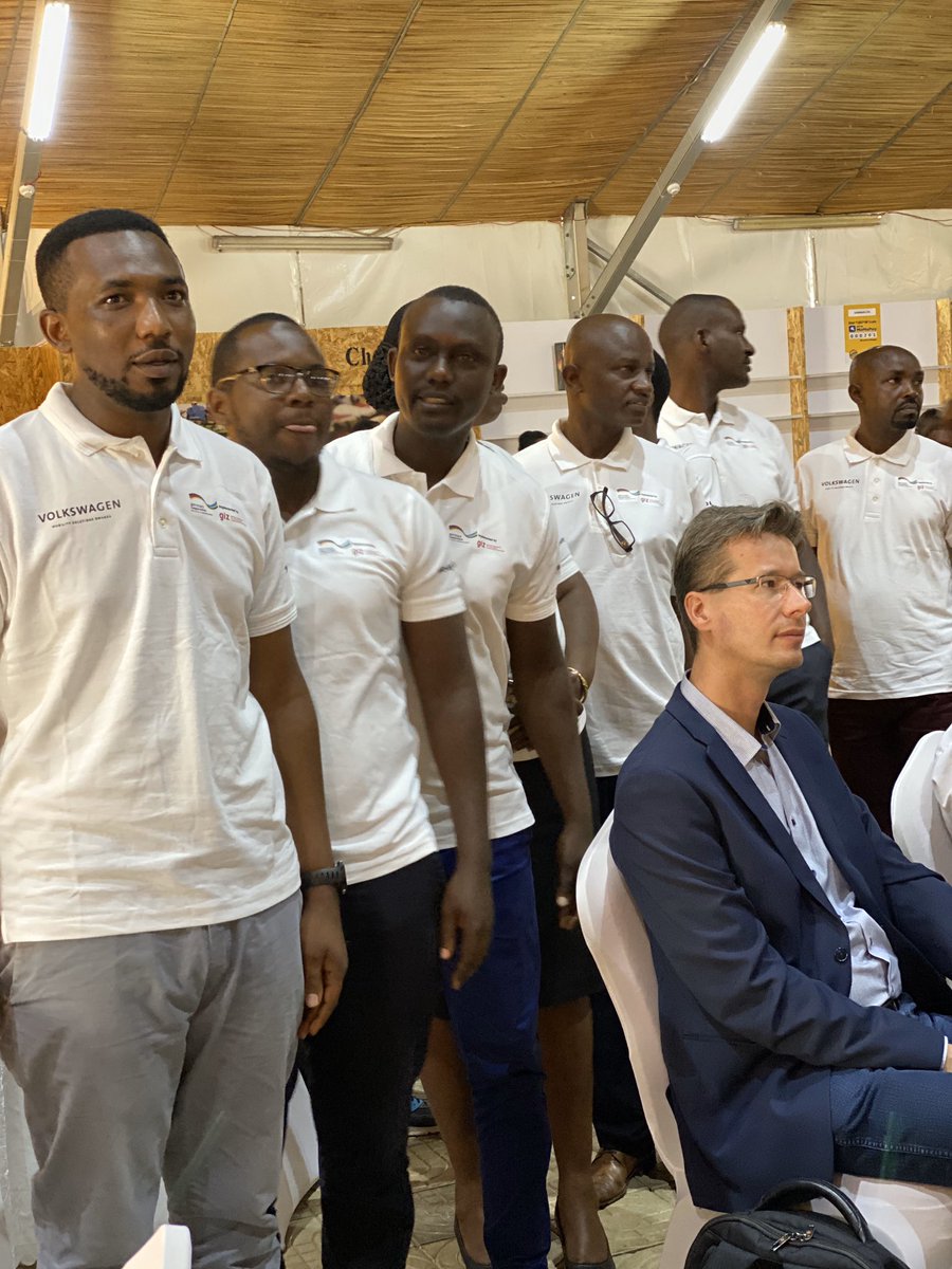 VWRwanda's tweet photo. Our very own @maclean_raissa announcing the graduates of this year.
#Kigali #movingrwanda https://t.co/REhdje7Tlq