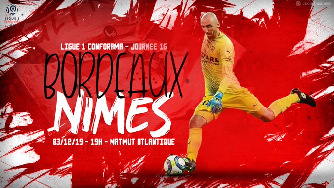 Saison 2019- 2020 - 16ème journée de Ligue 1 Conforama : FCGB - NO  EK2Y5mgXkAYlnvB?format=jpg&name=small