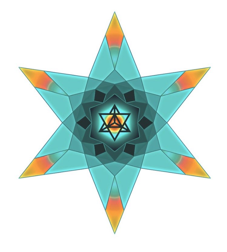 camzhuart's tweet photo. Merkaba Symbol Star
#Adobe #Graphic #graphicdesign #graphicdesigner #symbol #mind #body #soul #symbolic #symbolism #Illustrator #corel #painter2019 #spiritual #digital #art #arte #digitalart #digitalartist https://t.co/yFlELzubbi
