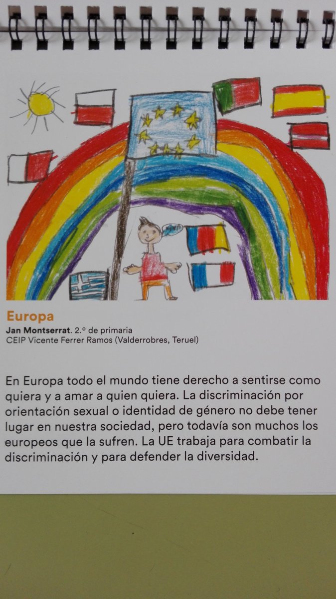 Enhorabuena a Eduardo López y a Jan Monserrat por ser dos de los ganadores del Concurso "Europa con ojos de niño".