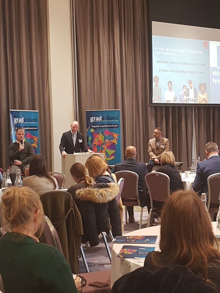 A massive thank you to our speakers Eimear McNabb @trendenceUKIre Laura Phelan @Aon_Assessment Hannah Harrison <a href="/Group_GTI/">Group GTI</a> and Simon Katchay <a href="/Group_GTI/">Group GTI</a> and our wonderful panel of students &amp; all of our attendees. #gradMasterclass #GenZ #graduaterecruitment