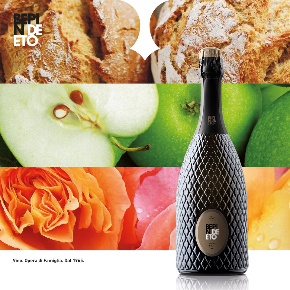 🍾🍏🍞 Il profumo del nostro #ProseccoSuperiore #Brut è caratterizzato da un delicato sentore di crosta di pane, seguito da note fruttate e floreali. Riuscite a percepirle? Scoprite di più su questo spumante: bit.ly/2DutAaY #BepinDeEto