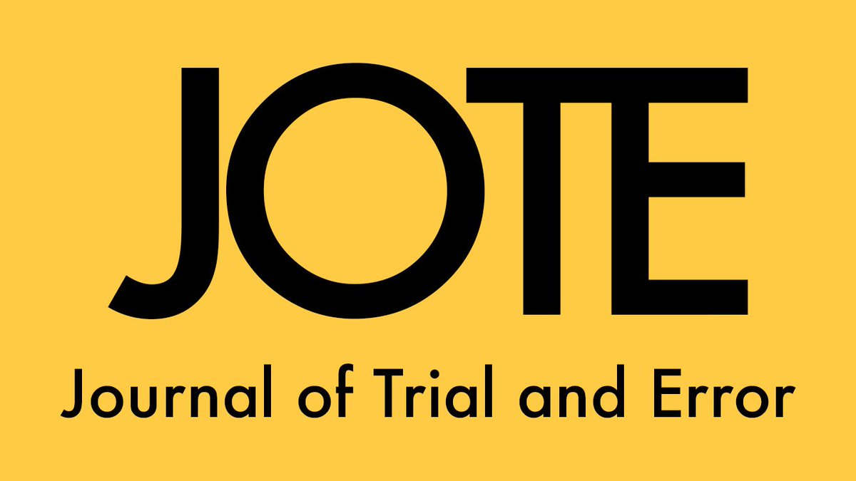 NeuroSchool_mrs's tweet photo. 📢 #Call for #abstracts 

@jtrialerror aims to close the gap between what is researched and what is published, by focusing on so-called negative results. 
A call for abstracts is still ongoing for the first issue 👉 https://t.co/lkymOqnjOa

#makingerrorscount #openscience https://t.co/yPacdOHTgq