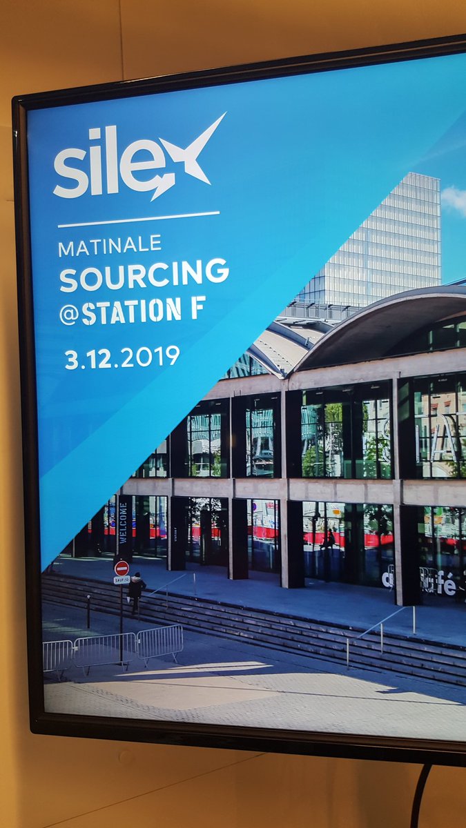 Auj matinée <a href="/ugap/">UGAP</a> <a href="/joinstationf/">STATION F</a>  présentation @Silex_Sourcing superbe solution pour acheteurs témoignage <a href="/regionbretagne/">Région Bretagne</a> dispo via marché multiediteur <a href="/SCC_Info/">SCC</a>