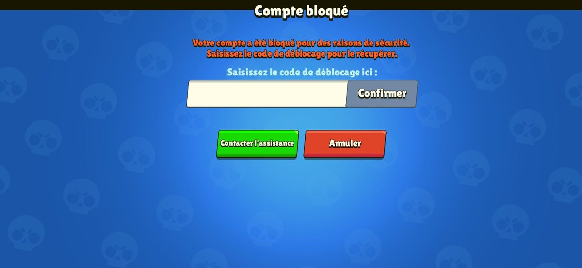 Brawl Stars Fr On Twitter Bonjour Leobelix Vous Devez Rentrer Le Code De Securite Envoye Sur La Boite Mail Reliee A Votre Id Supercell Https T Co Sseaajmm1x - supercell id mot de passe oublié sur brawl stars