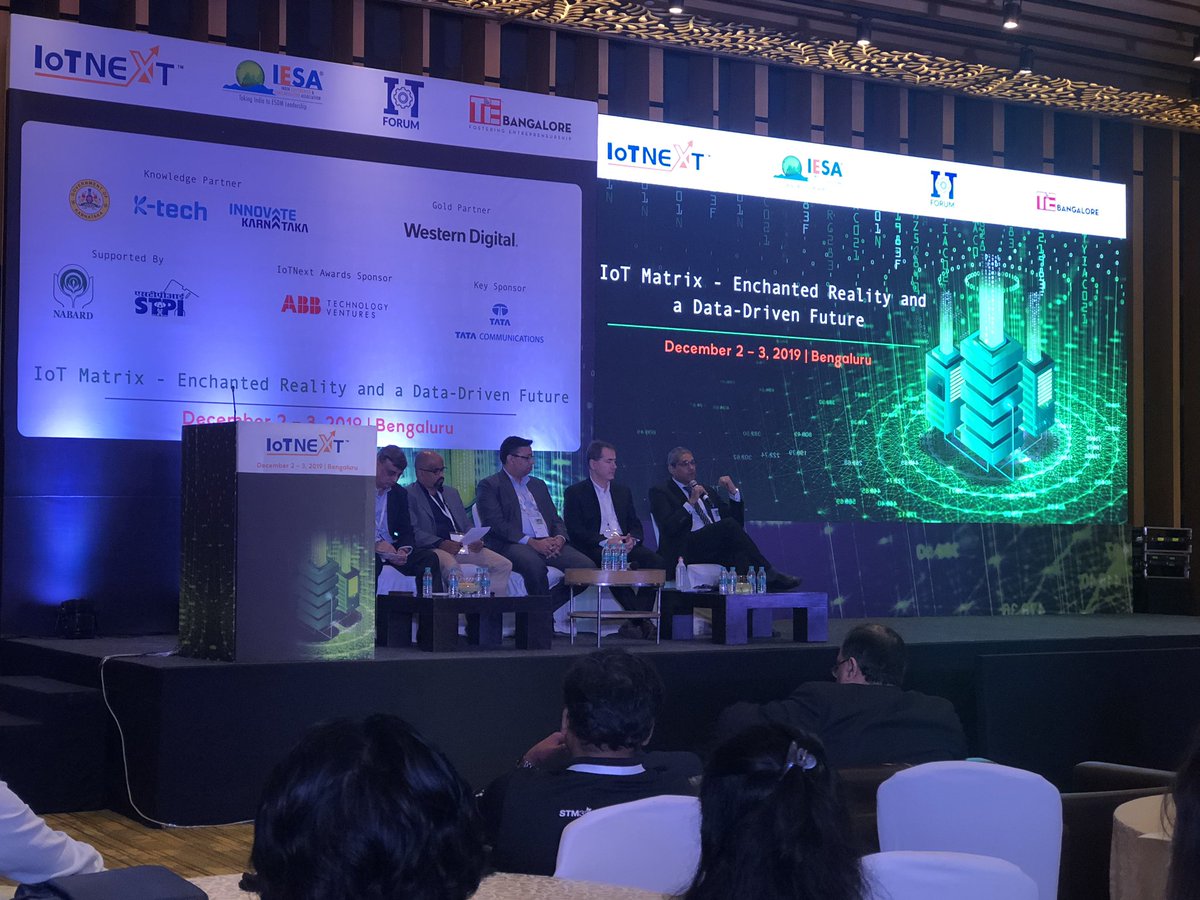 DeekshaShankar1's tweet photo. Mr. Vijay Kumar, Mr. Danilo Pau, Mr. Amit Gupta, Mr. Lux Rao and Mr. Chetan Kumar share their insights on AI/ML Edge Computing!
@TiEBangalore #IoTNext #IoTForIndia #RaiseIoTQuotient https://t.co/NbR7fYs3O0