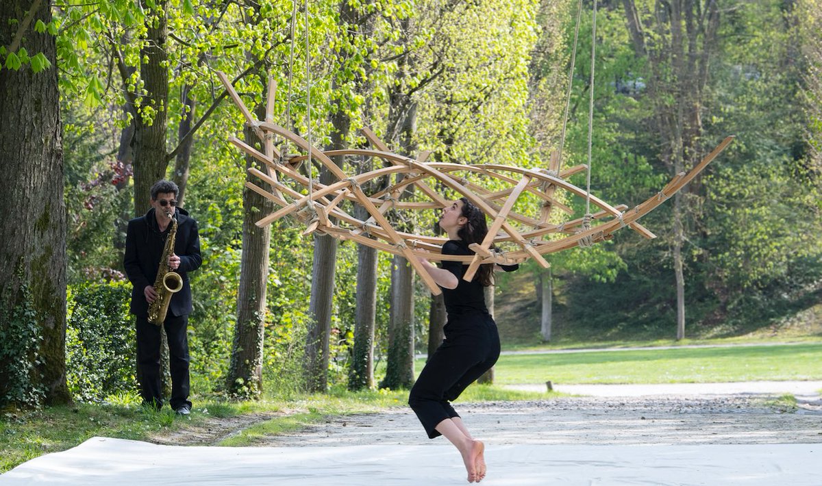 « Nuages » de Satchie Noro et Silvain Ohl - interprété par Yumi Rigout et Fred Costa - à découvrir samedi 7 décembre à partir de 14h à l’occasion de la Rencontre 5 « La technique en création - Manufacture des imaginaires »

© Laurent Philippe