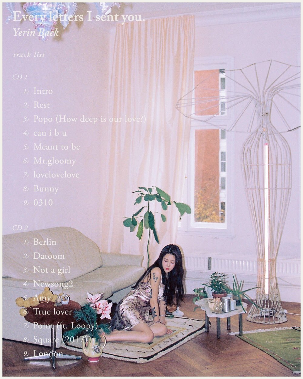 ペクイェリンYerin Baek Every letter I sent you Every letter I sent you. - Yerin Baekのアルバム - Apple Music