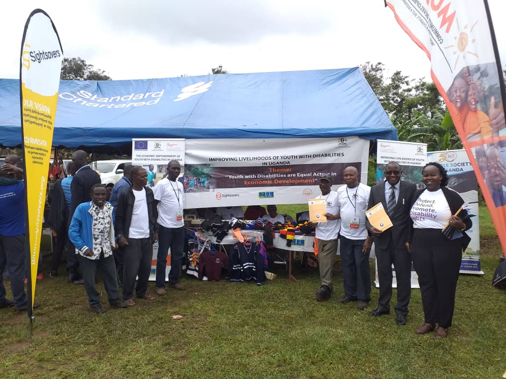 NgorokJohnson's tweet photo. Sightsavers Uganda exhibits activities of its social inclusion projects during the celebration to mark the International Day of Persons with Disabilities @Sightsavers Policy and Research #EqualWorld? https://t.co/sdJCcb2mr7