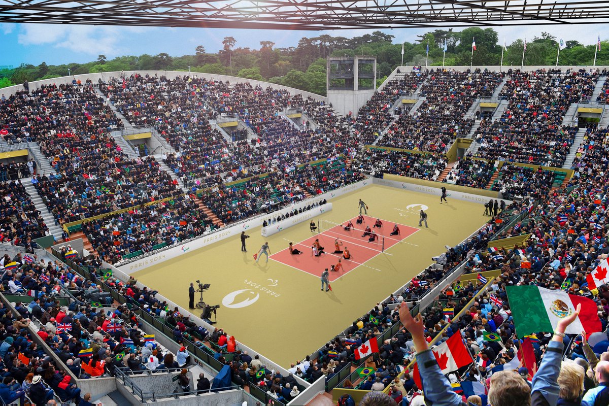 Paris2024's tweet photo. Performances exceptionnelles, lieux exceptionnels. La France fera de ses plus beaux monuments les terrains des épreuves des Jeux Paralympiques de #Paris2024. Même ambition, mêmes exigences,  les Jeux marchent par deux 🙌 https://t.co/9uIsxWE6ot