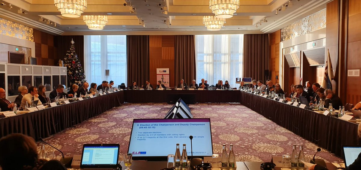 EU_ELA's tweet photo. Today we're in Bratislava 🇸🇰 for the second meeting of #EULabourAuthority Management Board! 

The election of the Chair and Deputy chairpersons and the work programme and budget for 2020 are the main items on the agenda. https://t.co/mKhWjmDV4y