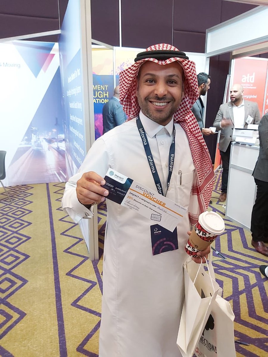 Impact_LD's tweet photo. And we have WINNERS 🎉 

Spin Impact WHEEL at our booth B6 #ATDSAUDIARABIA

#saudiarabia #riyadh #conference #ATD #LearningandDevelopment #training #businesssimulation #teambuilding #gallupstrengthsfinder #paradigmlearning #knolskape #conferences2019 #ksaconferences #exhibition https://t.co/qfOY5aWplB