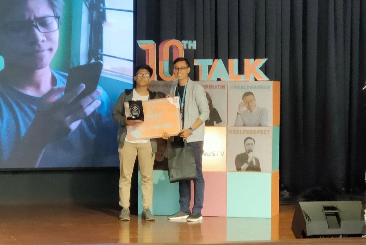 BinusTV's tweet photo. Smart viewers, ini dia para pemenang #Video #Competition dengan tema #FosteringAndEmpowering Versi Kamu!
Congrats yach buat semuanya.
Makasih buat semua pihak yang telah mendukung #10thTalk #BINUSTVSatuDekade #10thAnniversary @BINUS_UNIV!
#IAmASmartViewer
https://t.co/582gm3kBfb https://t.co/XXfllyAslz