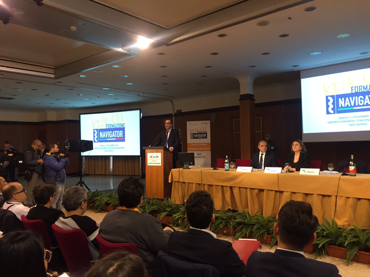 SviLavoroItalia's tweet photo. #NavigatorKickOff: a Napoli #3dicembre è il momento dei #Navigator campani.
#AnpalServizi @MinLavoro @ANPALgov https://t.co/s8O4HLbMLW