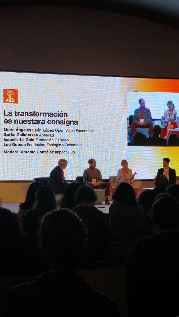 novafeina's tweet image. Asistimos al Foro #Demos2019 fundaciones y sociedad civil
Mesa: &quot;La transformación es nuestra consigna&quot; cómo avanzar en los #ODS con la #EconomíaDeImpacto