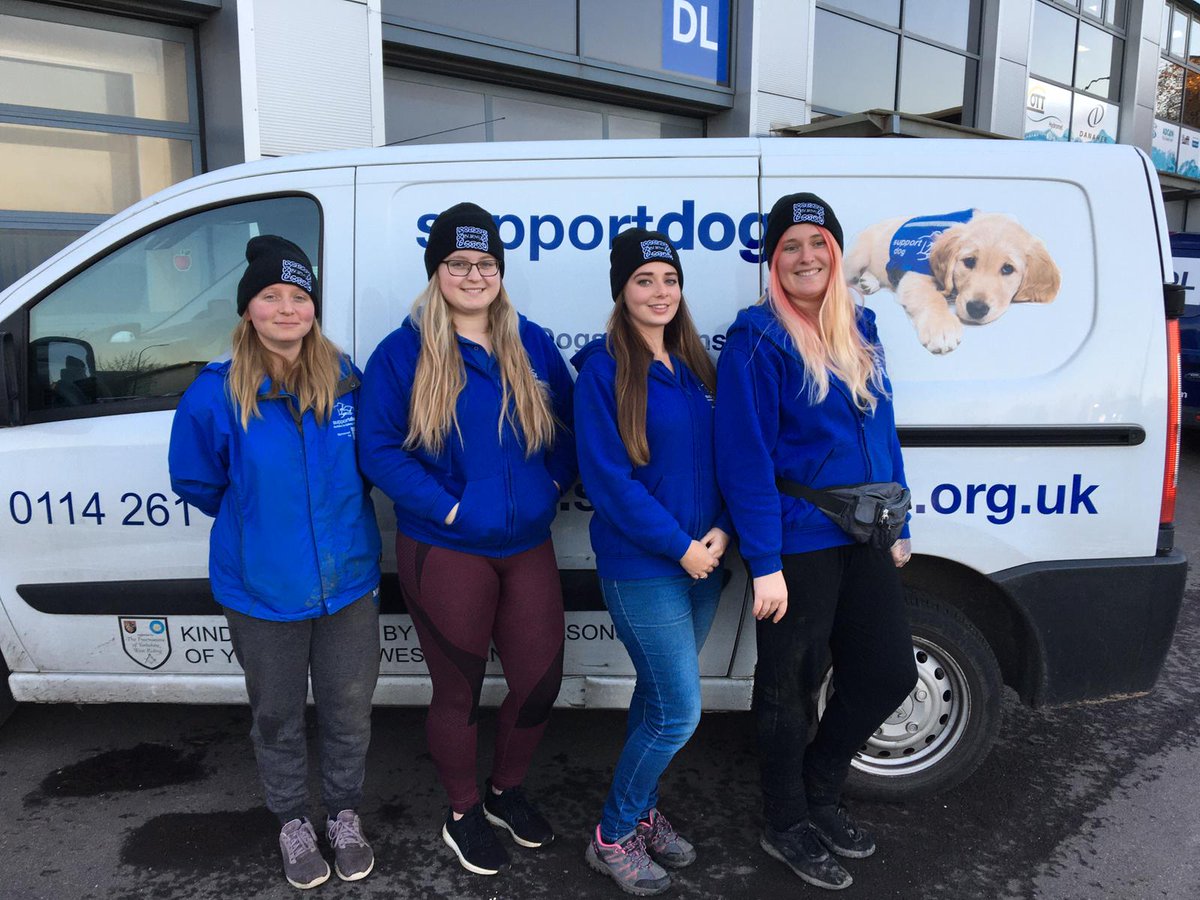 supportdogsuk's tweet photo. It is getting chilly out and about for our dog trainers, so a huge thank you to our amazing friends @burnspetfood for so kindly sending us some wooly hats to keep our team snug https://t.co/efjDhcGnM6