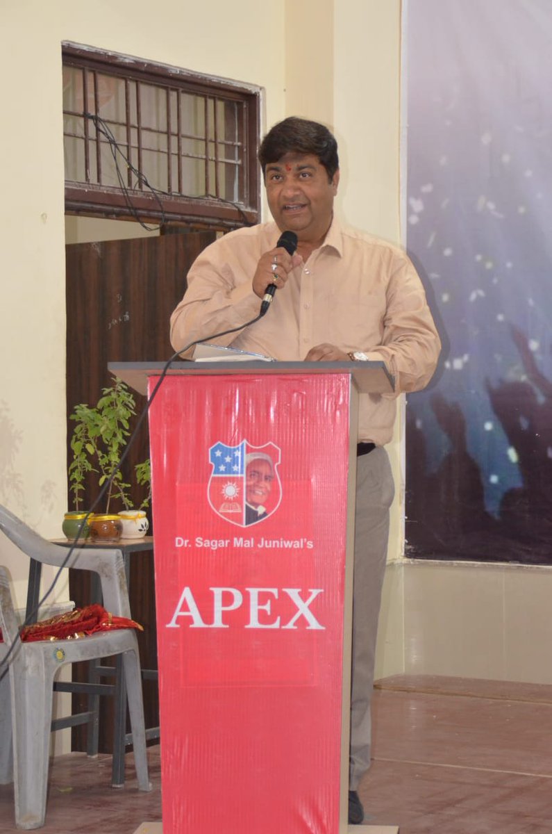 APEX_COLLEGES's tweet photo. #ApexCollegeforGirls in association with #ApexUniversity had started "#Commercium2019" Yesterday on 2nd Dec. 2019 with the inspiring words of professor O.P.Chhangani,V.C of Apex University, Registrar, Dr. Pankaj Sharma had also motivated the students.
#InterCollegeCompetitions https://t.co/bz8AcpyeFw