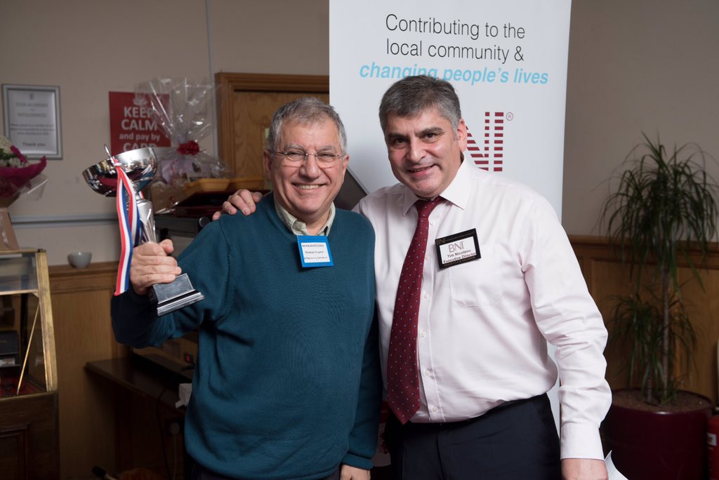 We’ll dine Nick @nnengcons on winning the short presentation cup recently