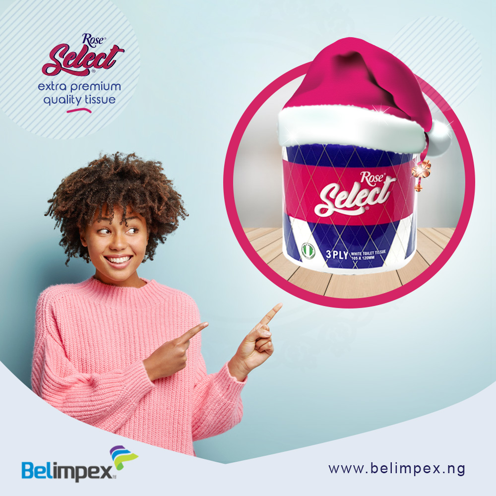 belimpexlimited's tweet photo. Embrace quality hygiene every day of this joyful season and enjoy it to the fullest.
Rose Select tissue paper 3 ply smoothness cares.
#RoseSelect #TissuePaper #Belimpex #Nigeria https://t.co/nVYMc8U4Lu
