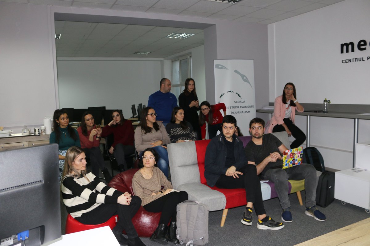 IjcMoldova's tweet photo. The 4 winning teams of the #mediahackathon ‘The Fifth Power’ 2019 presented the multimedia tools they have developed➡️ https://t.co/elrPvj0wF2 https://t.co/nbs87BsOXS