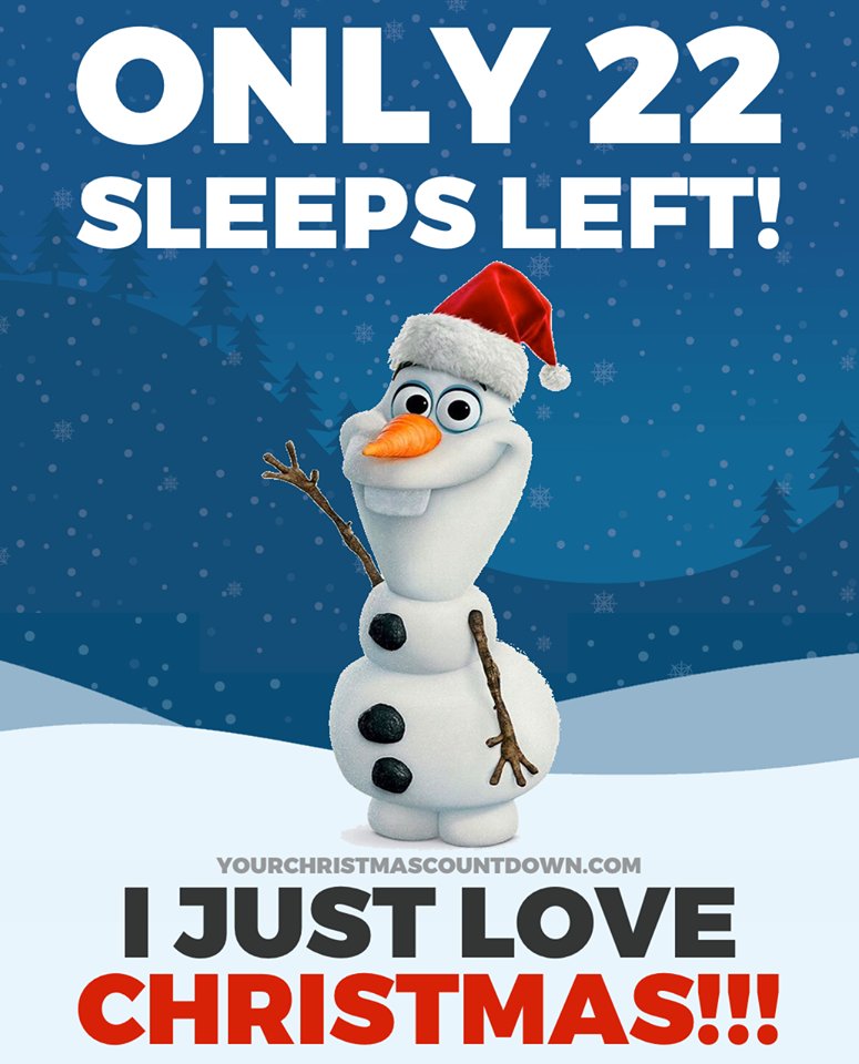 christmas_clock's tweet photo. 👇👇 Only 22 sleeps until #Christmas!!
🕒 https://t.co/08kJVAWqc2 🎄🎅 https://t.co/ZF1Gw9qpnv