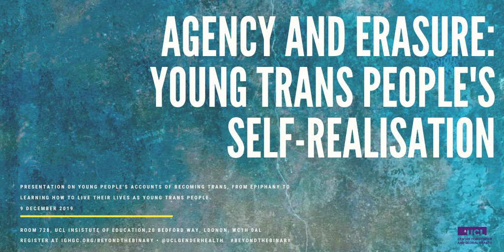 UCL Centre for Gender, Health & Social Justice tweet media