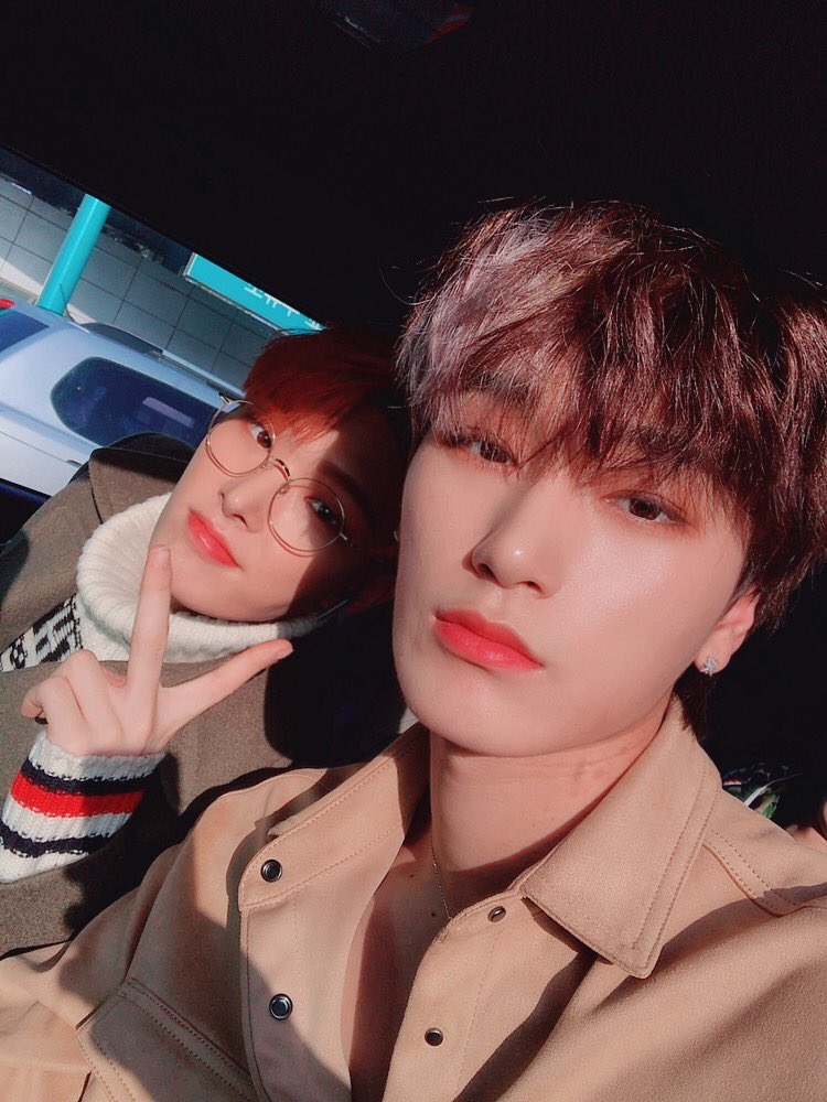 ATEEZofficial's tweet photo. [#산] Welcome back 민기❤️
다시 천천히 조심히 가자😆
#ATEEZ #에이티즈 https://t.co/e51gXFlfYe