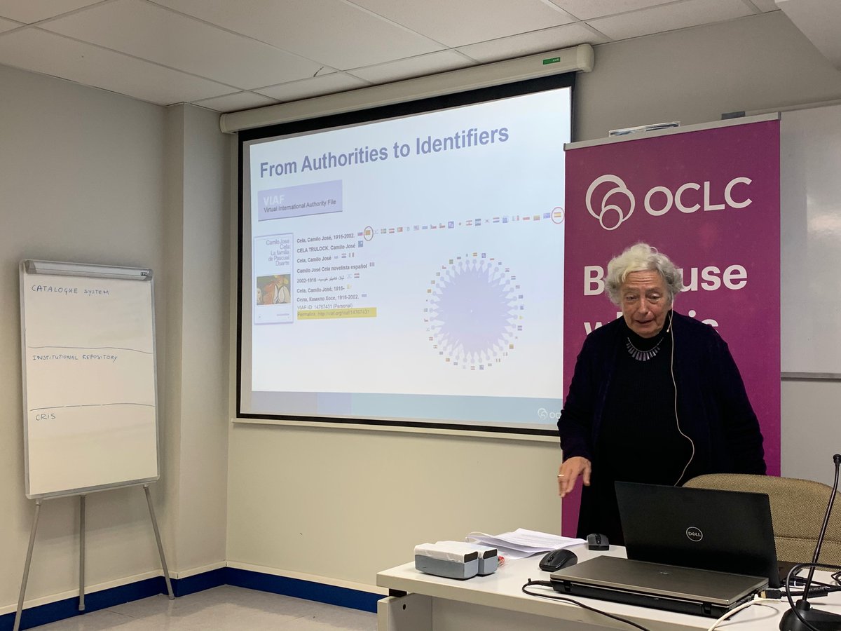 OCLC_ES's tweet image. De Autoridades a Identificadores #VIAF