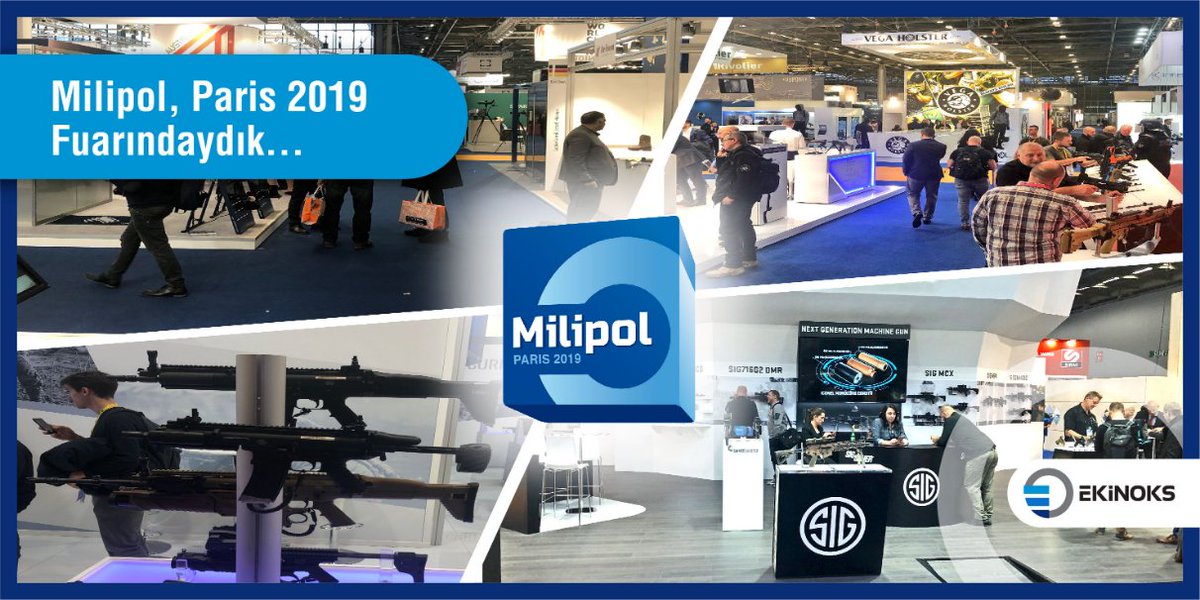 ekinokssocial's tweet photo. Milipol, Paris 2019 fuarındaydık.
#exhibition #milipol #milipol2019 #milipolparis #militaryfair #milipolparis2019 #milipolparis19 #ekinoks #ekinoksinternational https://t.co/bSwnz9oJgC