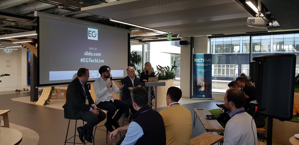 TechCityVenture's tweet photo. "Its not about introducing technology for the sake of it, it's about using solutions that is useful - that idea is often missing in #PropTech." - @GeorgeDJohnston, @TechCityVenture. #EGTechLive https://t.co/1XyQOyRUtx