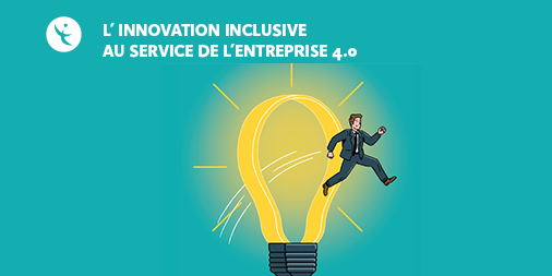 Agefiph_'s tweet photo. A l'occasion de la #JIH2019, l'Agefiph publie un nouveau recueil "L' #innovation inclusive au service de l' #entreprise 4.0" et annonce un appel à projets #innovation pour 2020💡📘

A consulter 👉https://t.co/EtuOD4U9R5 https://t.co/cLiEH68pBP