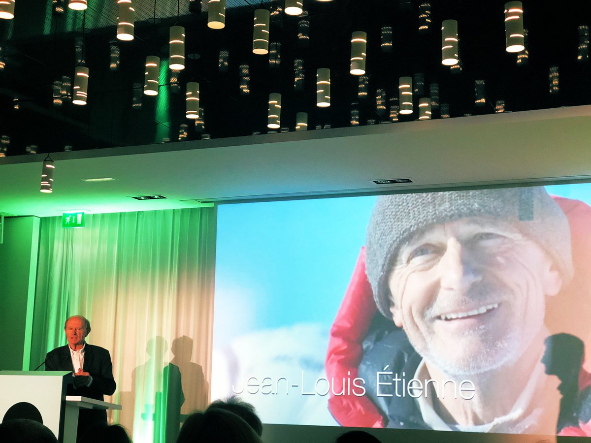 « Aller jusqu’au bout de ses idées, faire face à l’adversité et faire remonter le rêve à la surface » conférence inspirante et ouverture indispensable pour la tribu Nexity via Jean Louis ETIENNE @Nexity_talents