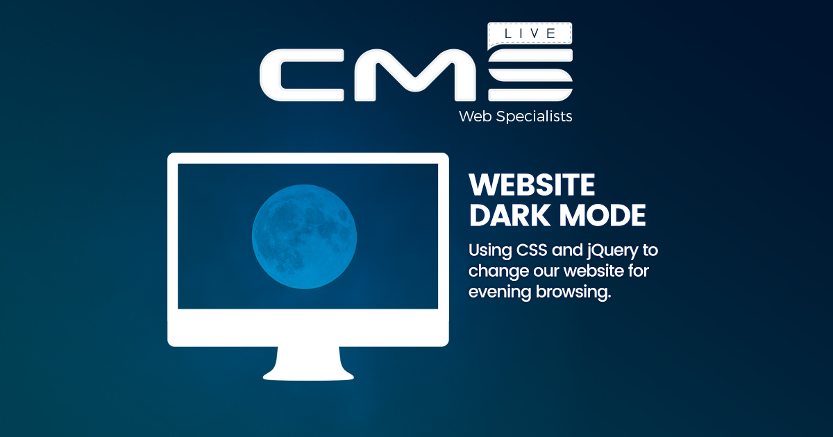 CMSLive's tweet image. Dark Mode: CMS Live Moves Over to the Dark Side... Intrigued? Read our latest blog
cmslive.co.uk/dark-mode-cms-…
#CMSblog #darkmode #darkside #csstricks