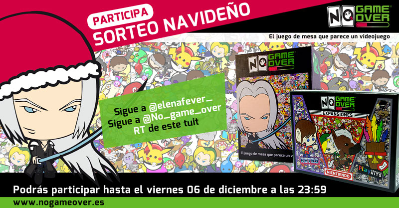 elenafever_'s tweet photo. ¡SORTEAZO! Puedes ganar un juego No Game Over con sus expansiones. Es uno de los más divertidos y rejugables que he probado. Las ilustraciones basadas en el mundo geek son un puntazo. 

¡Gracias a @No_game_over por dejarme sortear uno! https://t.co/tbe7hxCA1Y